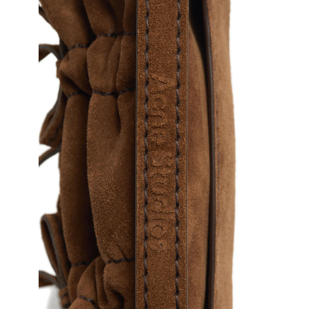 Acne Studios Brown Shoulder Bags Men ACNE STUDIOS