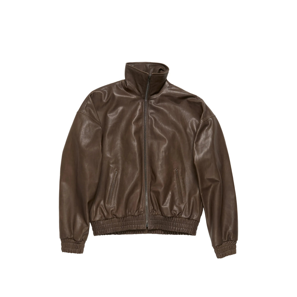 Acne Studios Brown Jackets - Leather Jackets Women ACNE STUDIOS