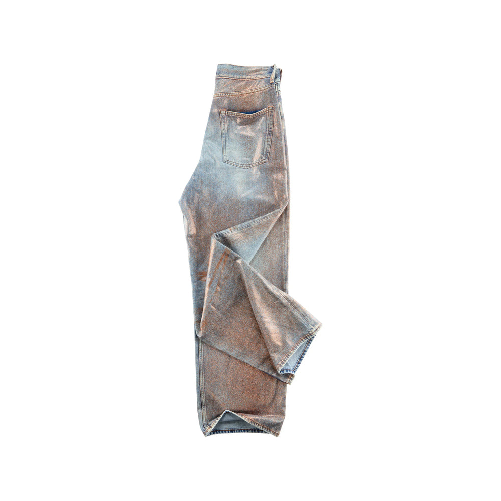 Acne Studios Blue Denim - Wide-Leg Jeans Men ACNE STUDIOS