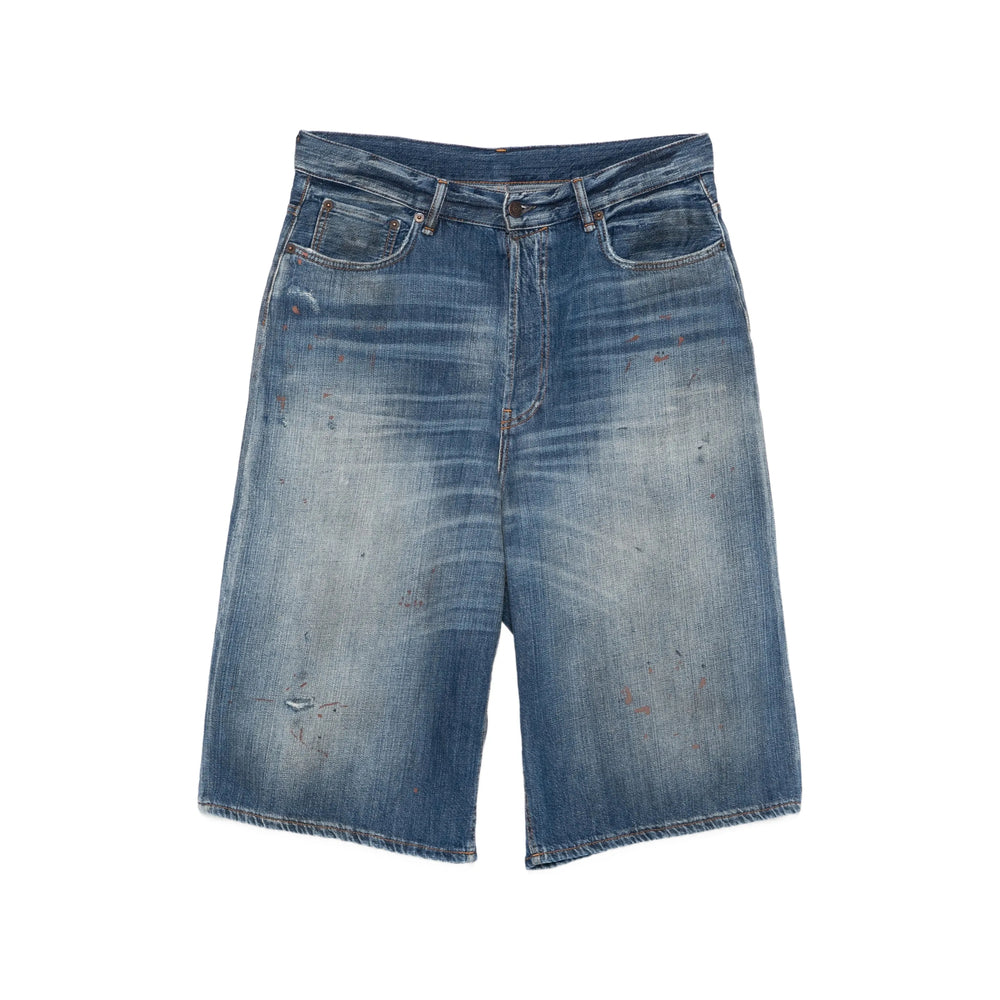 Acne Studios Blue Shorts - Denim Shorts Men ACNE STUDIOS