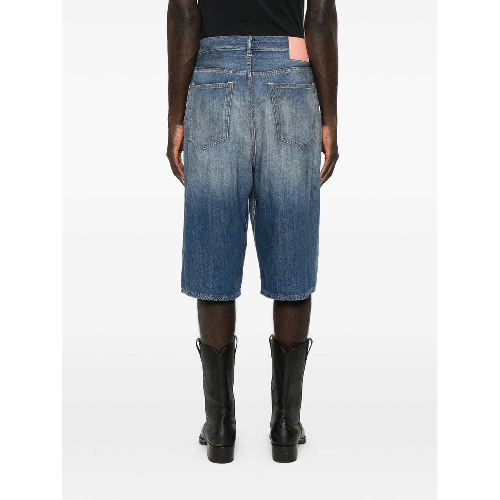 Acne Studios Blue Shorts - Denim Shorts Men ACNE STUDIOS