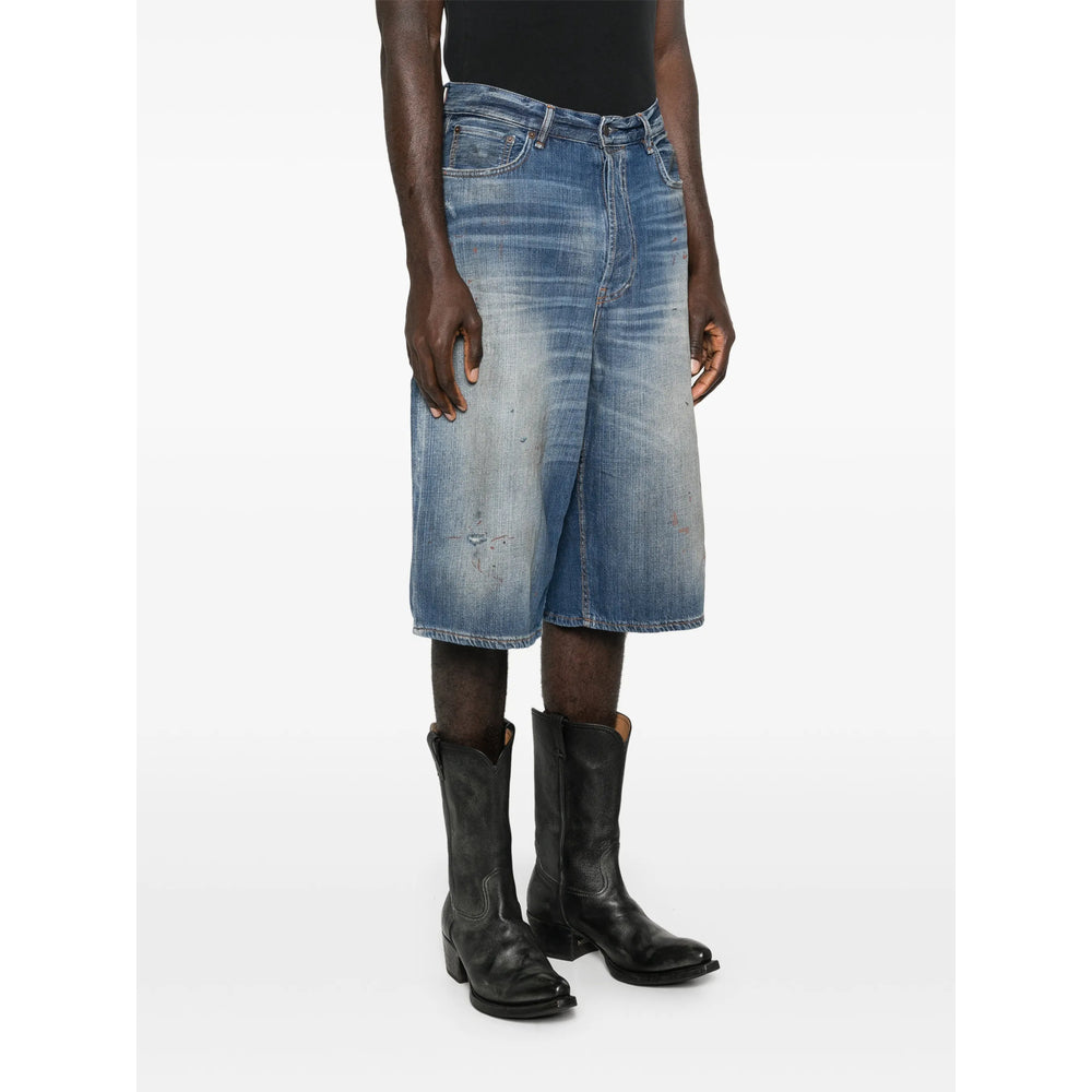 Acne Studios Blue Shorts - Denim Shorts Men ACNE STUDIOS