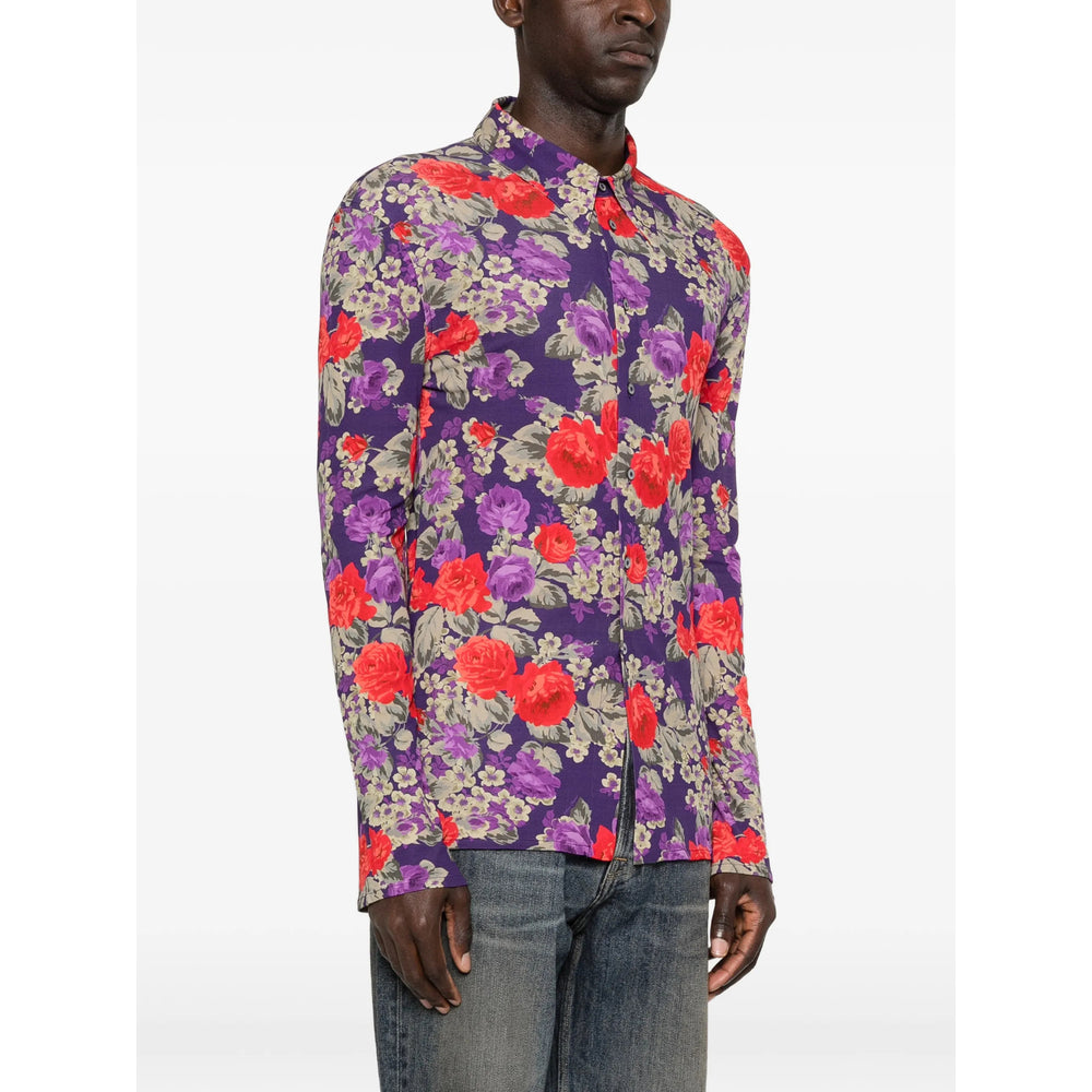 Acne Studios Purple Shirts Men ACNE STUDIOS