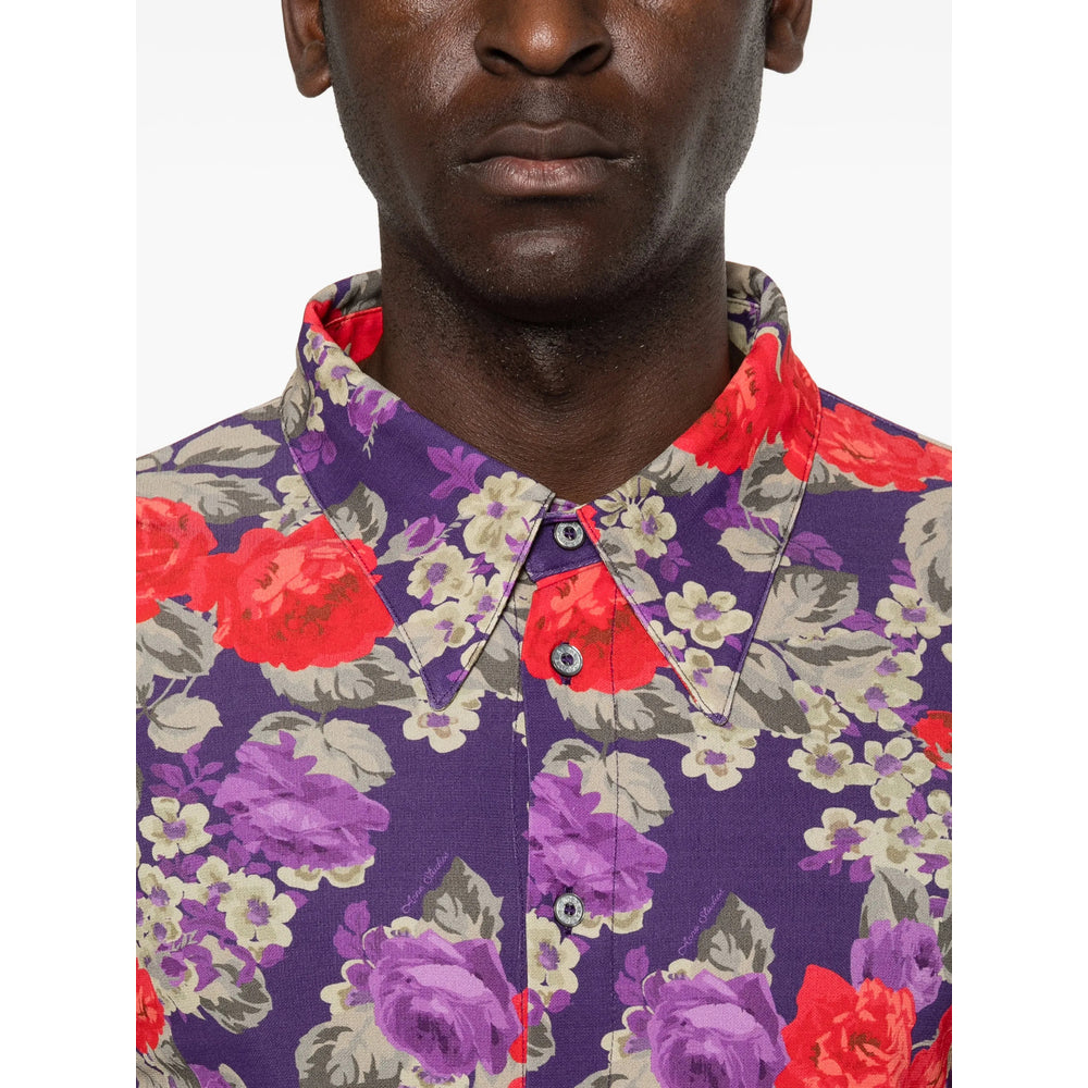 Acne Studios Purple Shirts Men ACNE STUDIOS