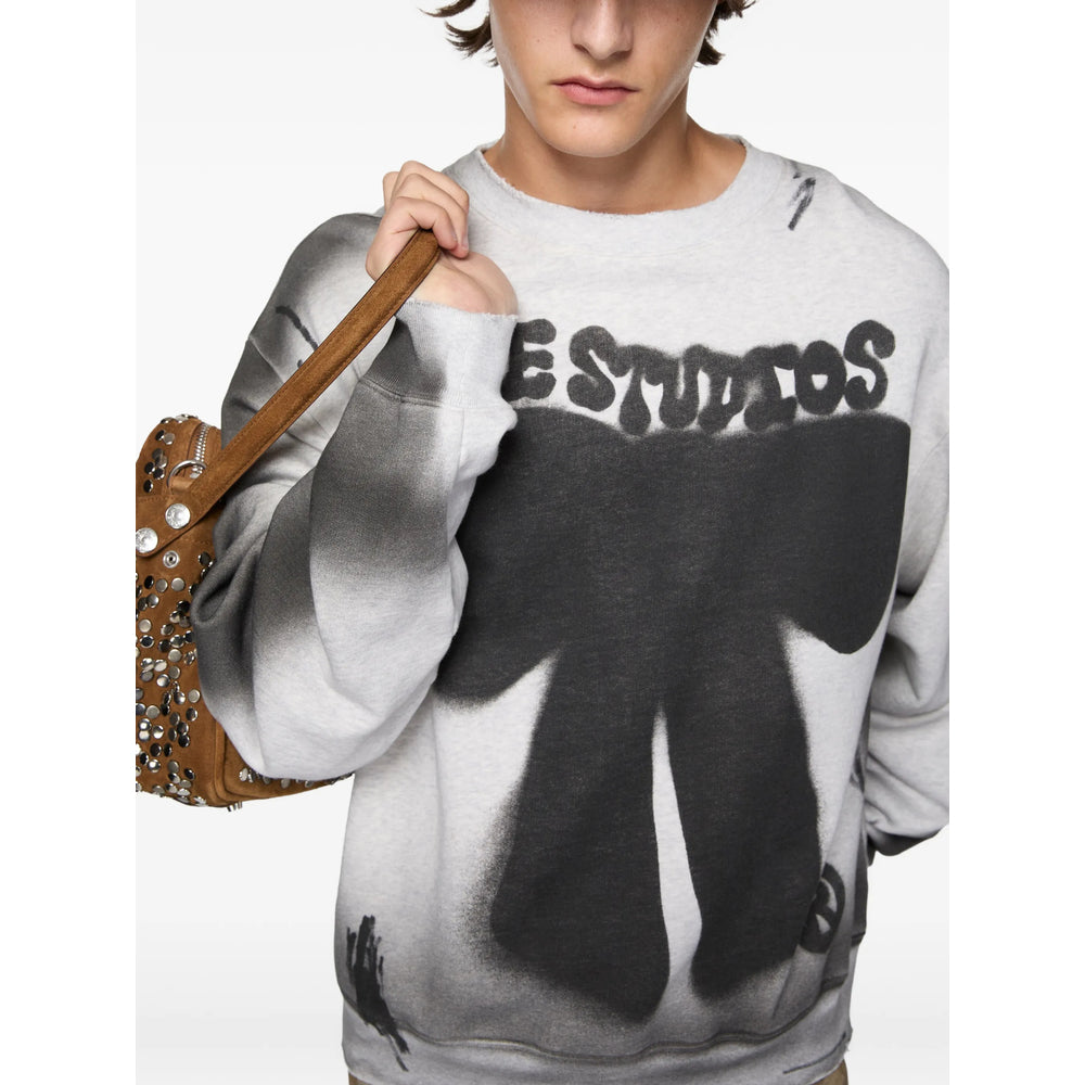 Acne Studios Grey Sweaters & Knitwear - Sweatshirts Men ACNE STUDIOS