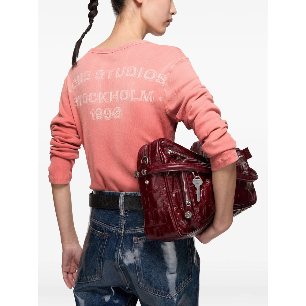Acne Studios Red T-Shirts & Vests - T-Shirts Men ACNE STUDIOS