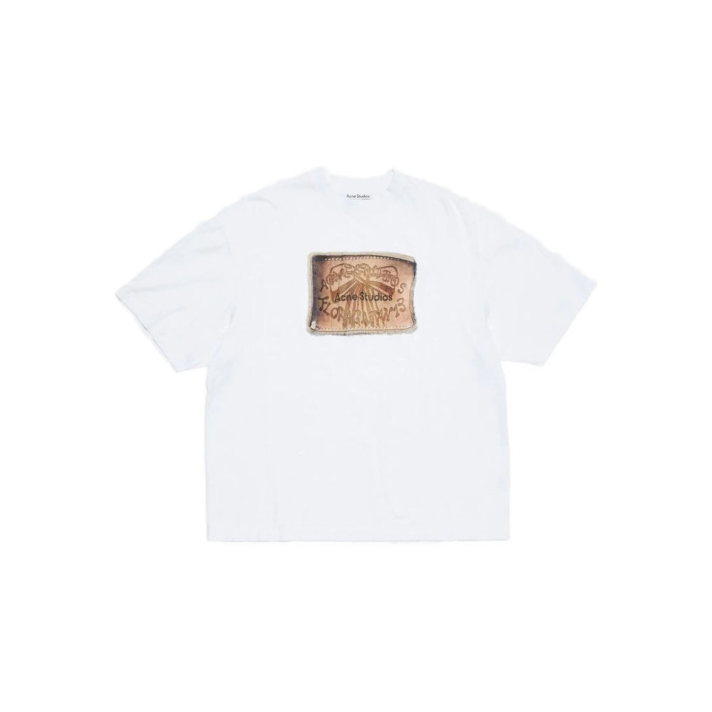 Acne Studios White T-Shirts & Vests - T-Shirts Men ACNE STUDIOS