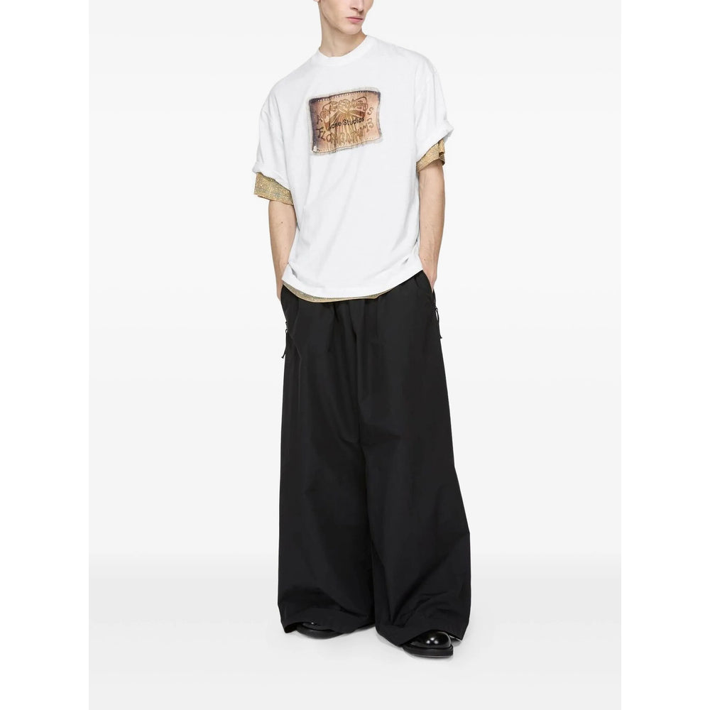 Acne Studios White T-Shirts & Vests - T-Shirts Men ACNE STUDIOS