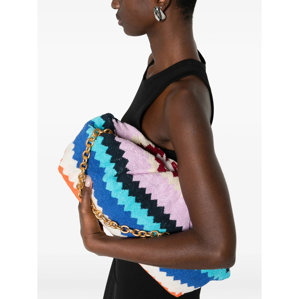 Missoni Blue Clutch Bags Women MISSONI