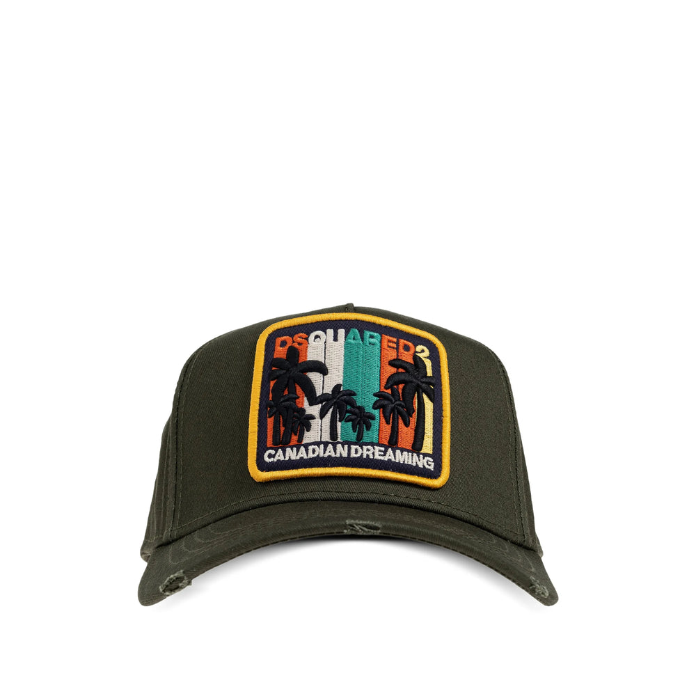 Dsquared2 Green Hats Men DSQUARED2