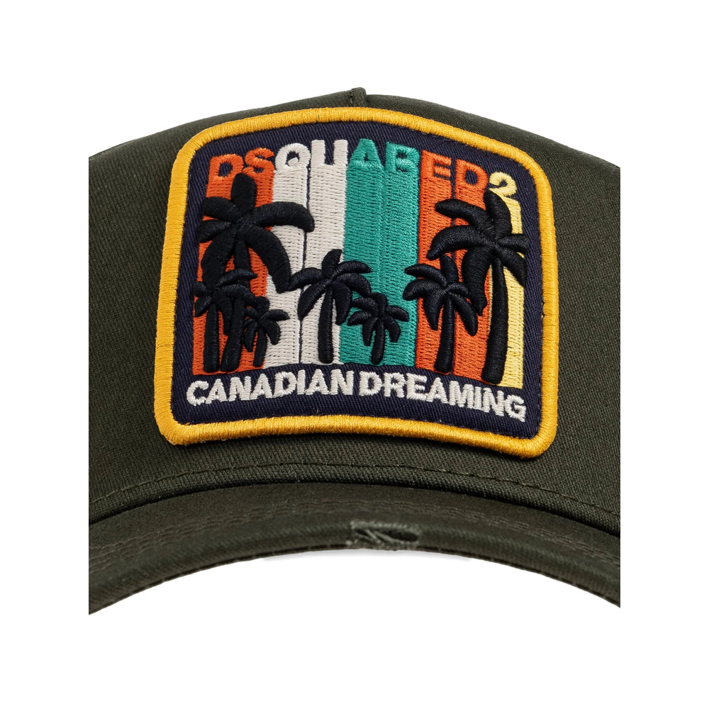 Dsquared2 Green Hats Men DSQUARED2