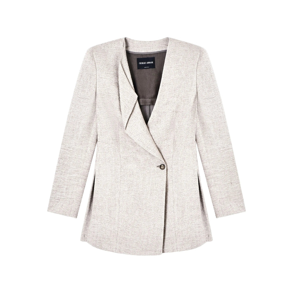 Giorgio Armani Neutrals Jackets - Fitted Jackets Women GIORGIO ARMANI
