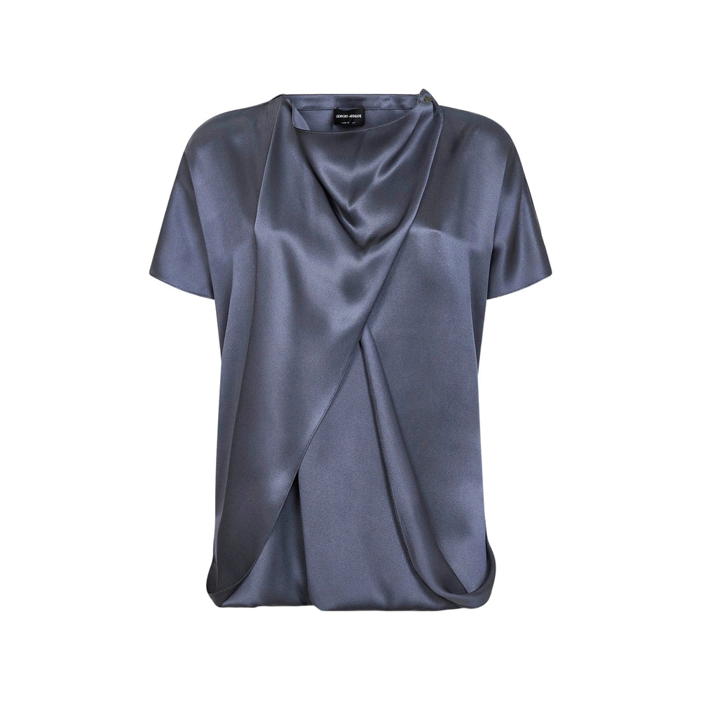 Giorgio Armani Blue Tops - Blouses Women GIORGIO ARMANI