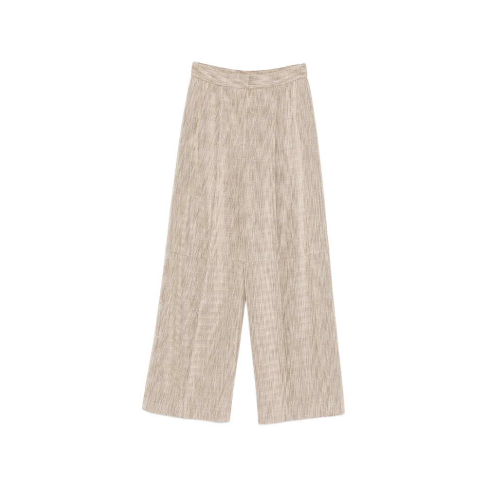 Giorgio Armani Neutrals Trousers - High-Waisted Trousers Women GIORGIO ARMANI