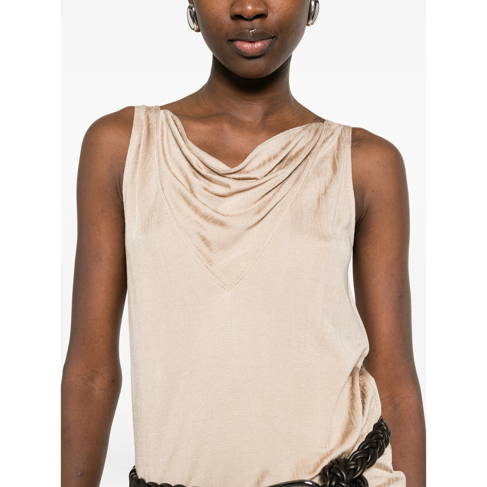 Giorgio Armani Neutrals Tops - Vests & Tank Tops Women GIORGIO ARMANI