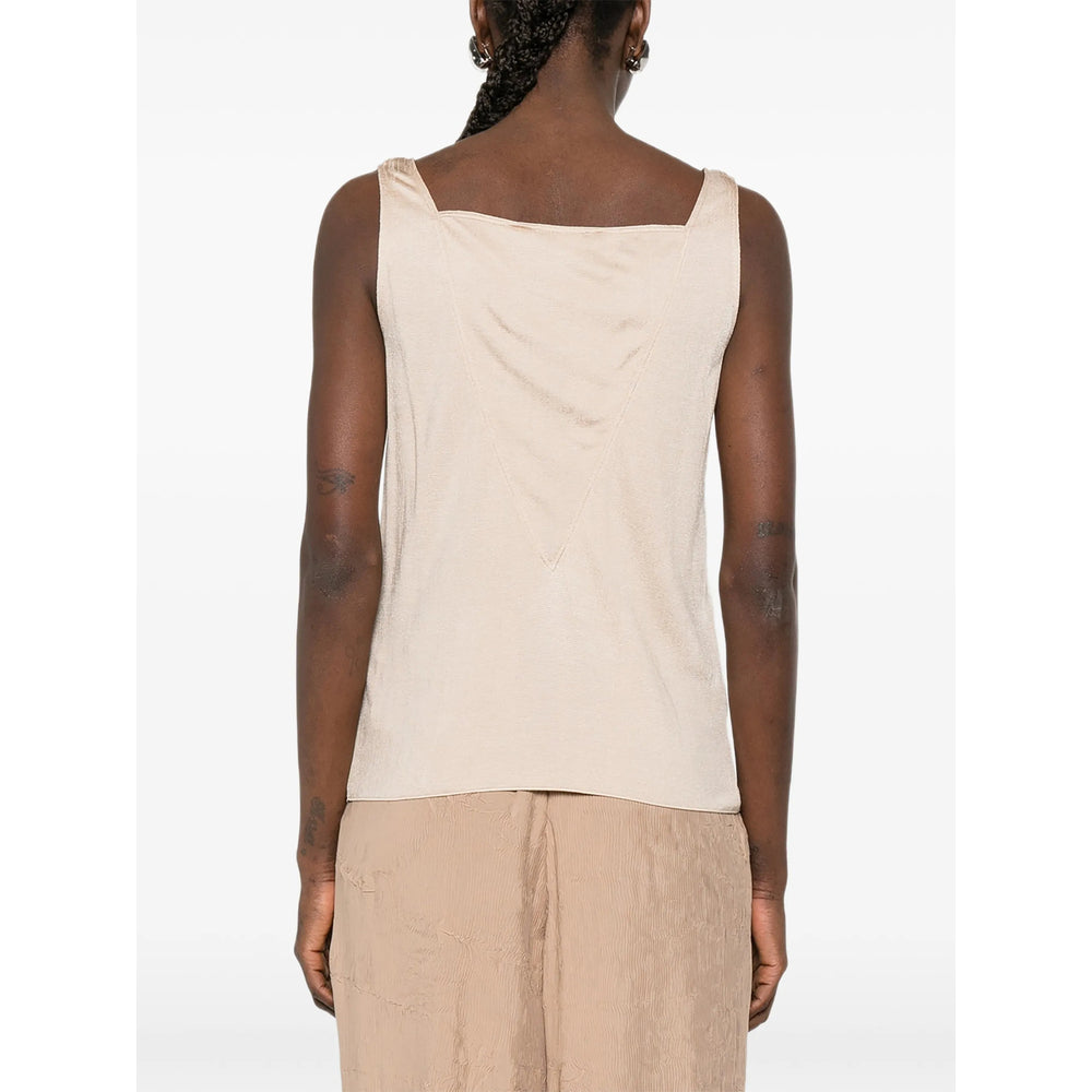 Giorgio Armani Neutrals Tops - Vests & Tank Tops Women GIORGIO ARMANI