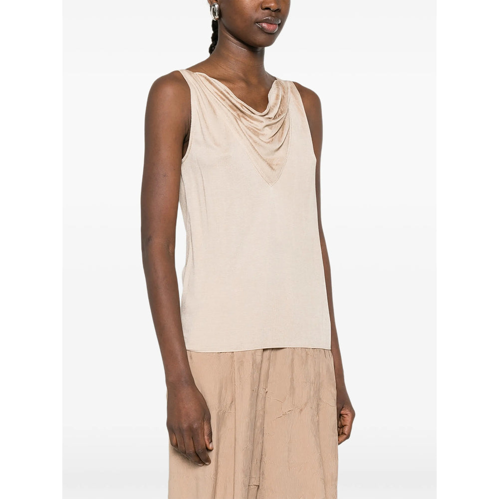 Giorgio Armani Neutrals Tops - Vests & Tank Tops Women GIORGIO ARMANI