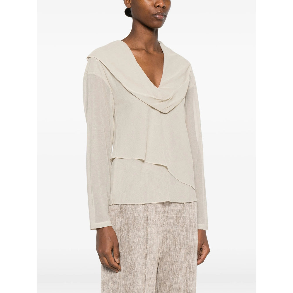 Giorgio Armani Neutrals Tops - Blouses Women GIORGIO ARMANI