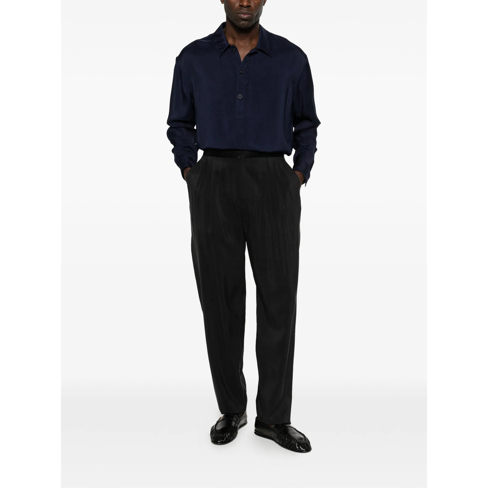 Giorgio Armani Black Trousers - Tailored Trousers Men GIORGIO ARMANI