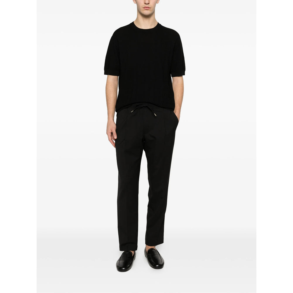 Giorgio Armani Black T-Shirts & Vests - T-Shirts Men GIORGIO ARMANI