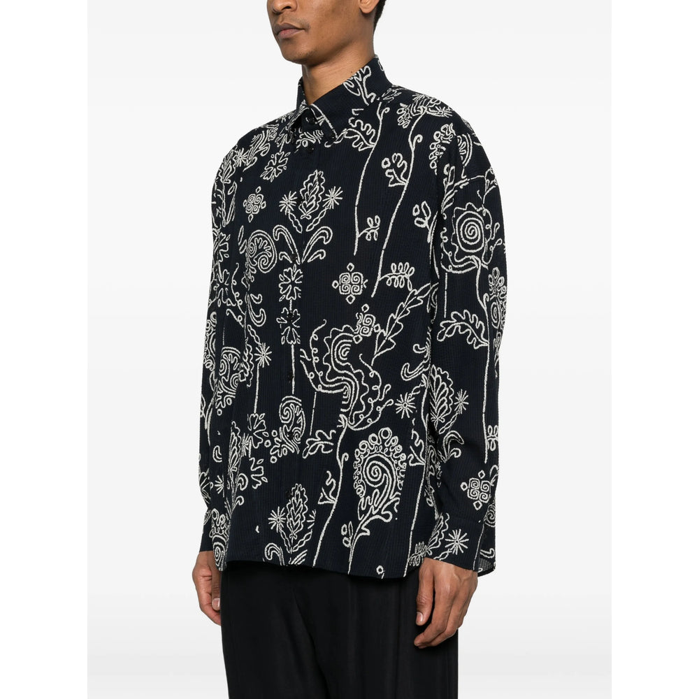 Giorgio Armani Black Shirts Men GIORGIO ARMANI