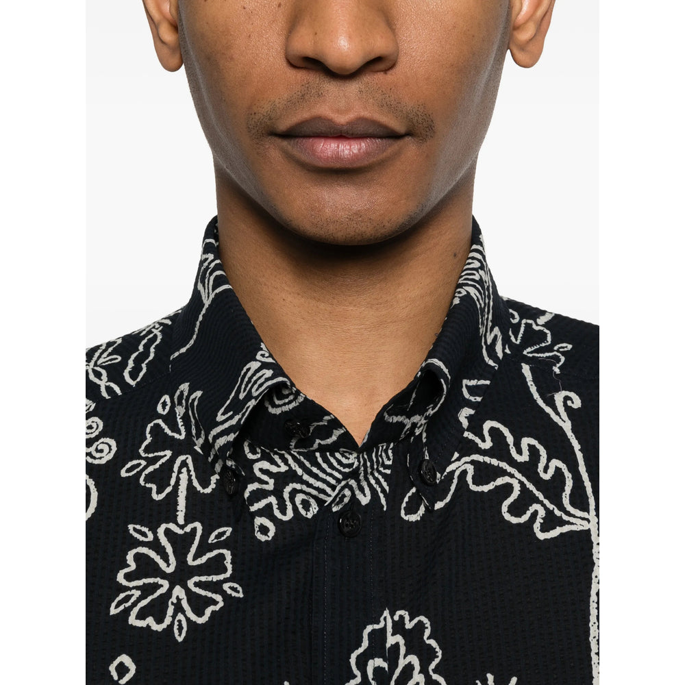 Giorgio Armani Black Shirts Men GIORGIO ARMANI