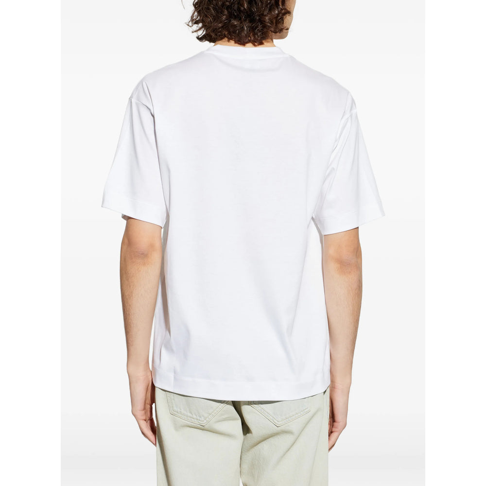 Giorgio Armani White T-Shirts & Vests - T-Shirts Men GIORGIO ARMANI