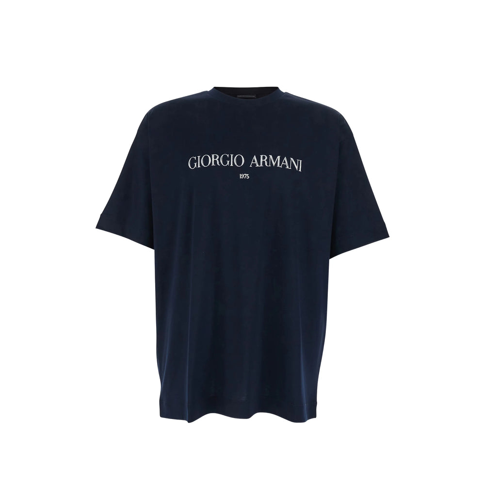 Giorgio Armani Blue T-Shirts & Vests - T-Shirts Men GIORGIO ARMANI
