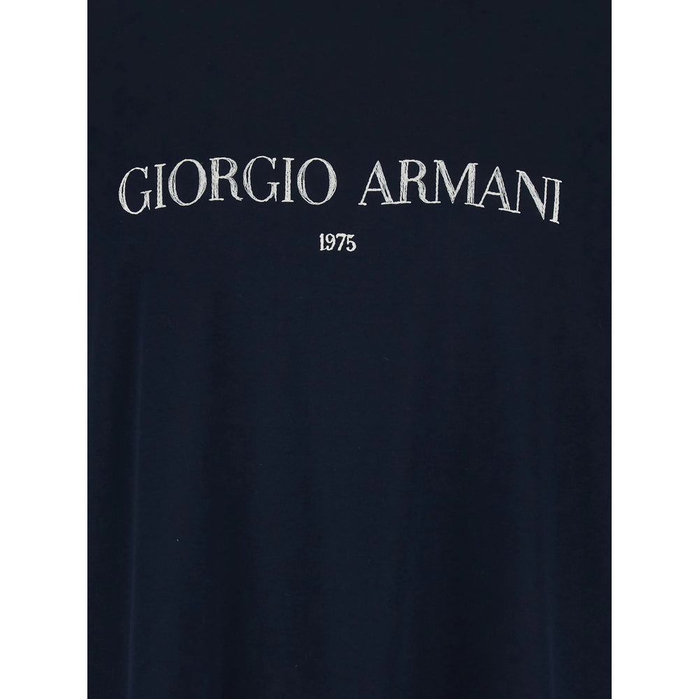 Giorgio Armani Blue T-Shirts & Vests - T-Shirts Men GIORGIO ARMANI