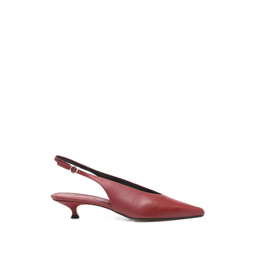 Aeyde Red Shoes Women AEYDE