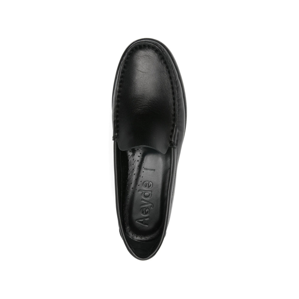 Aeyde Black Loafers Women AEYDE
