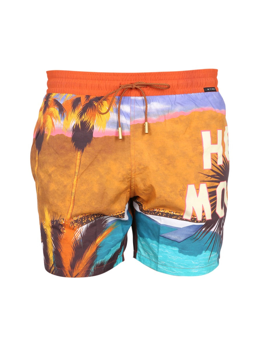 Etro Men Boxer Swimsuit ETRO