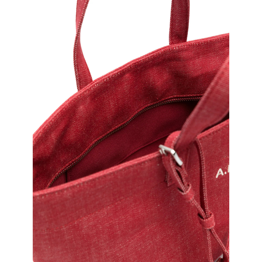 A.P.C. Red Tote Bags Women A.P.C.