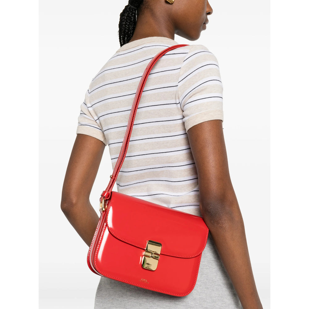 A.P.C. Red Satchels & Cross Body Bags Women A.P.C.