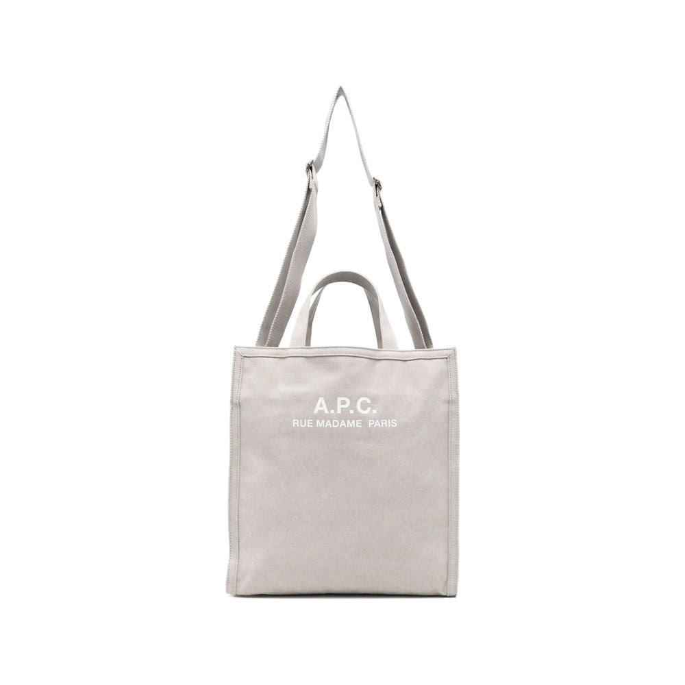 A.P.C. Grey Tote Bags Men A.P.C.