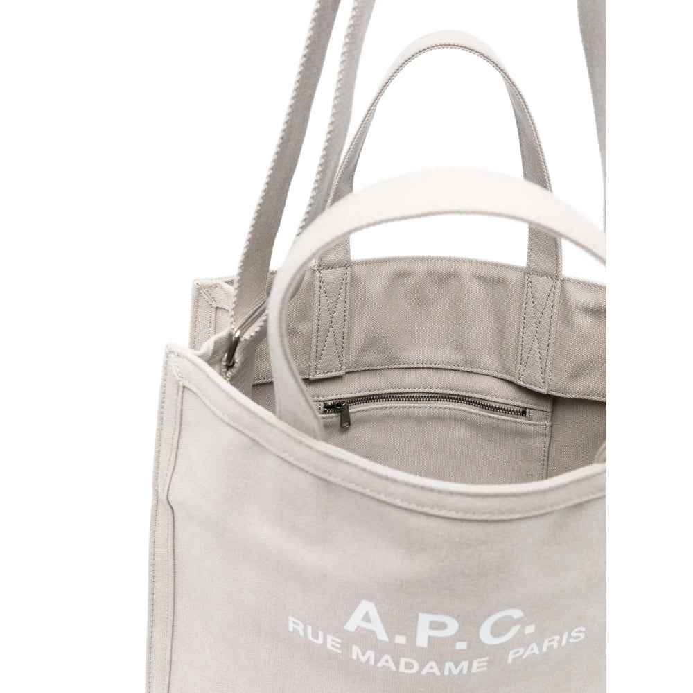 A.P.C. Grey Tote Bags Men A.P.C.