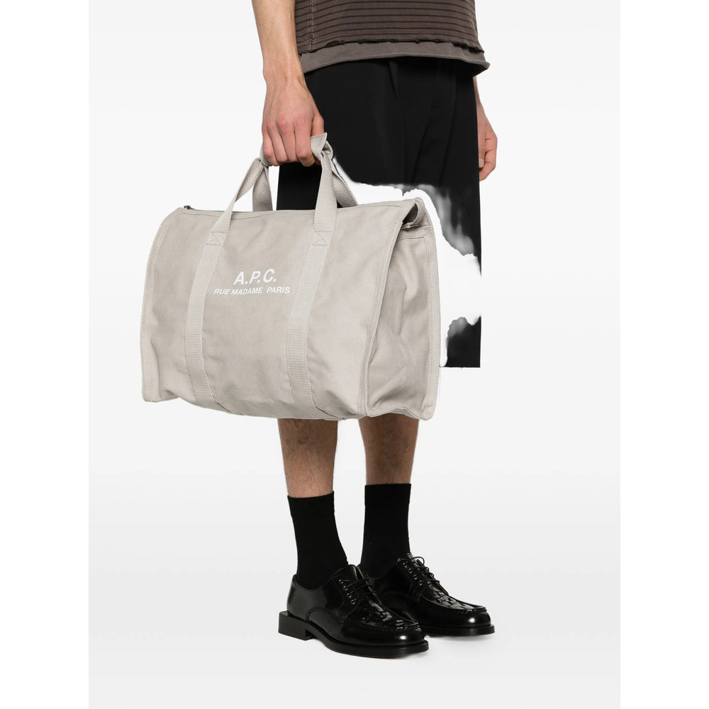 A.P.C. Neutrals Tote Bags Men A.P.C.