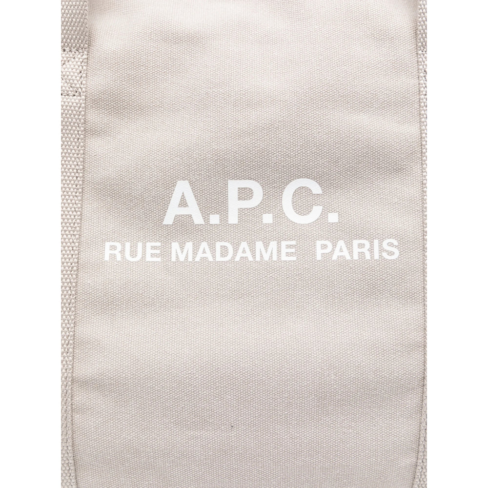 A.P.C. Neutrals Tote Bags Men A.P.C.