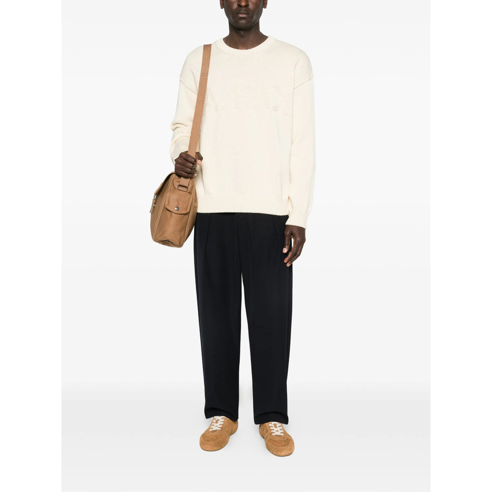 A.P.C. Neutrals Sweaters & Knitwear - Jumpers Men A.P.C.