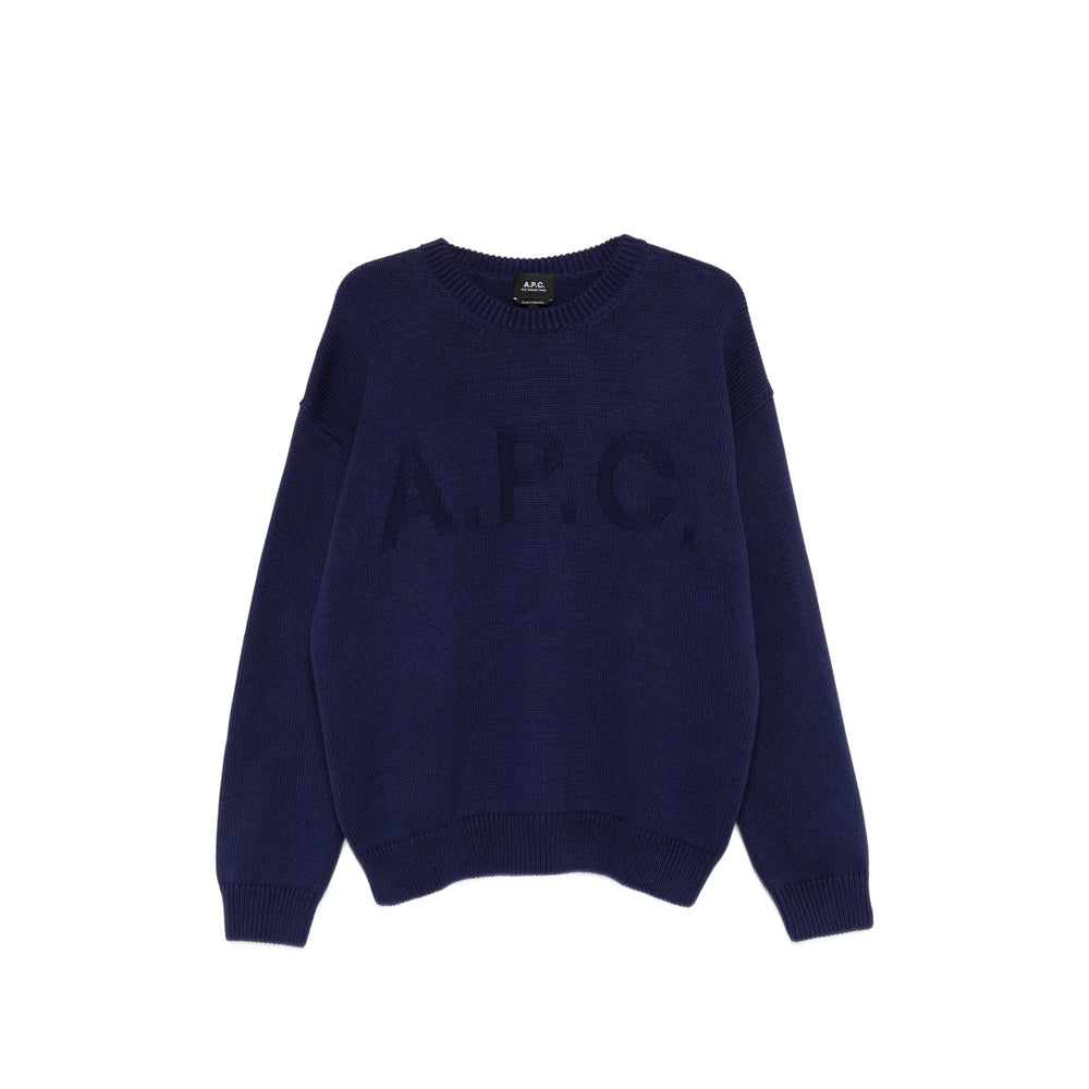 A.P.C. Blue Sweaters & Knitwear - Jumpers Men A.P.C.