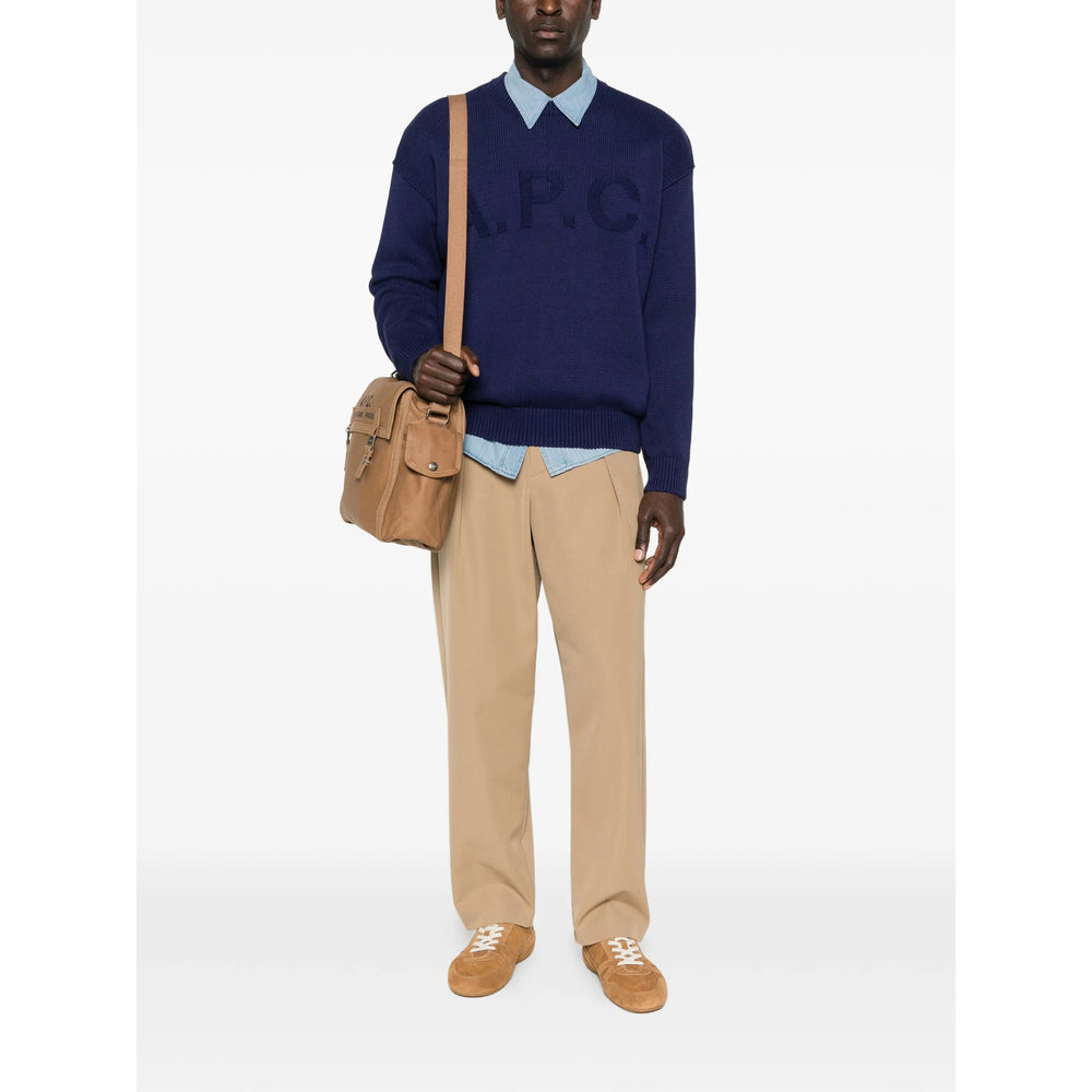 A.P.C. Blue Sweaters & Knitwear - Jumpers Men A.P.C.