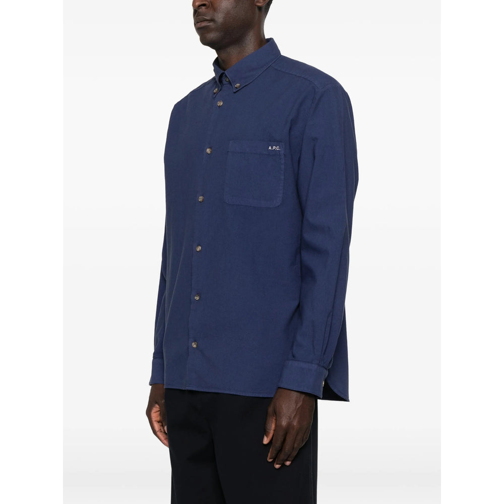 A.P.C. Blue Shirts Men A.P.C.