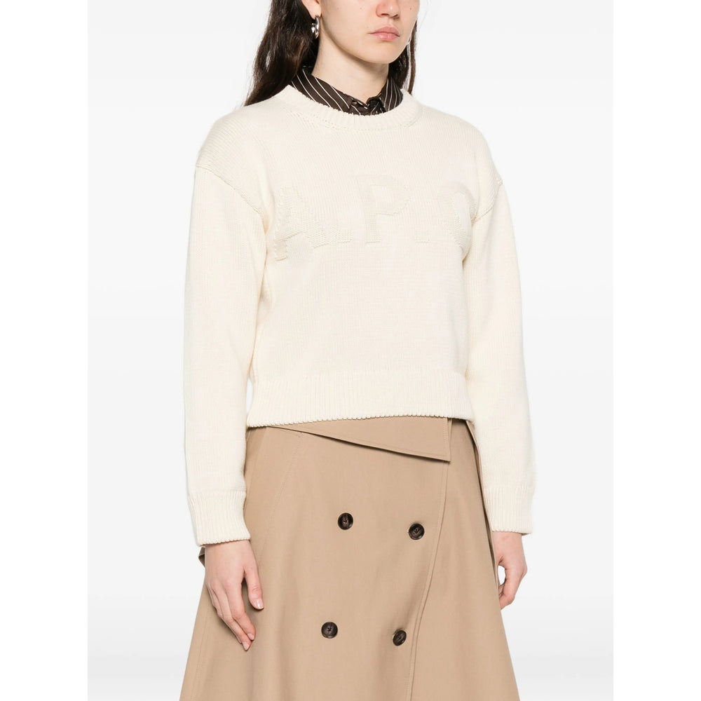A.P.C. Neutrals Knitwear - Jumpers Women A.P.C.