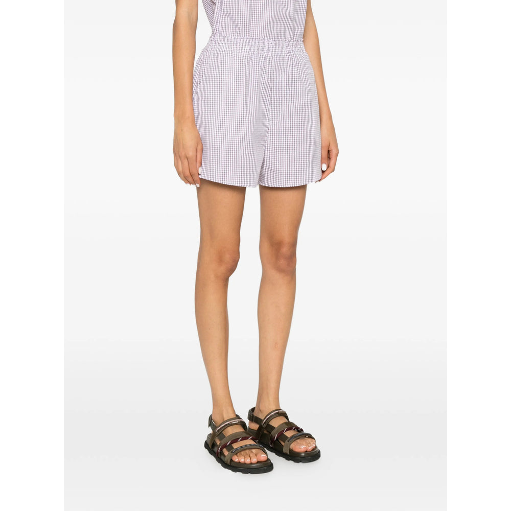 A.P.C. White Shorts - Mini Shorts Women