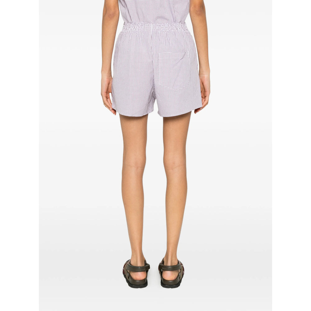 A.P.C. White Shorts - Mini Shorts Women