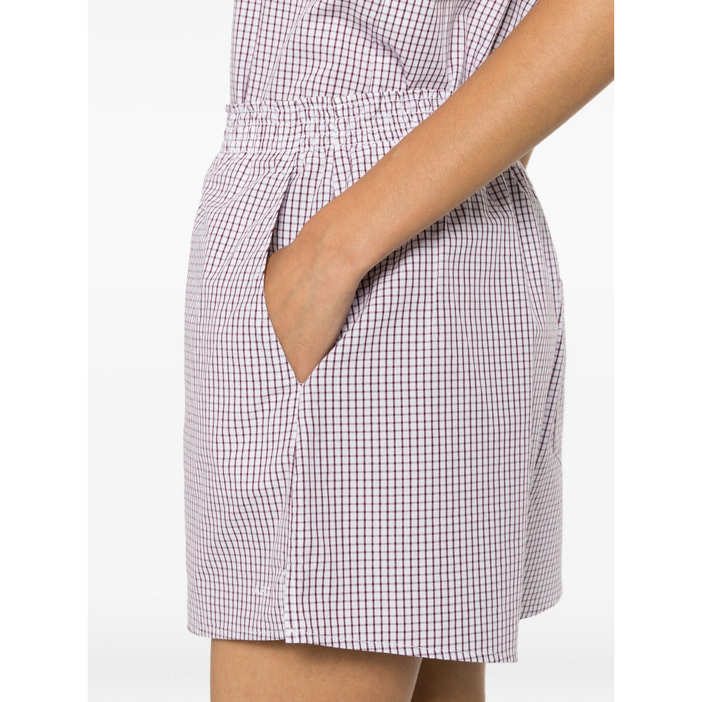 A.P.C. White Shorts - Mini Shorts Women