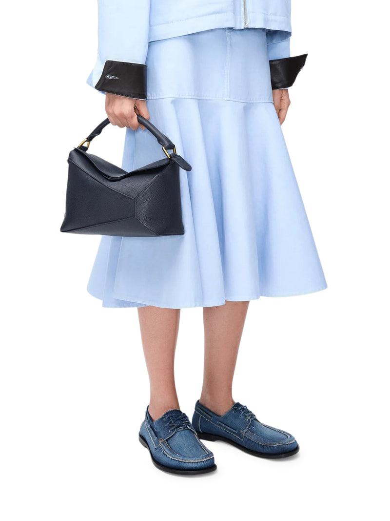Loewe Women Small Puzzle Edge Bag In Grained Calfskin LOEWE