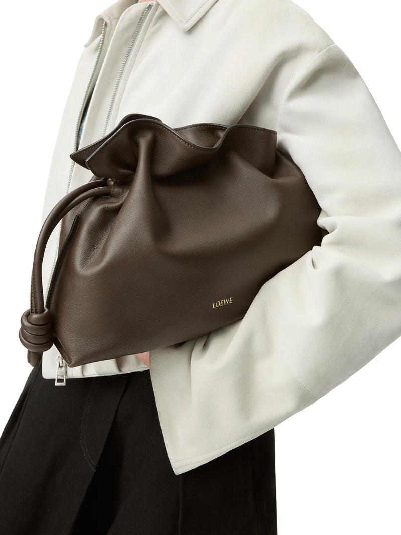 Loewe Women Medium Flamenco Clutch Bag In Calfskin Nappa LOEWE
