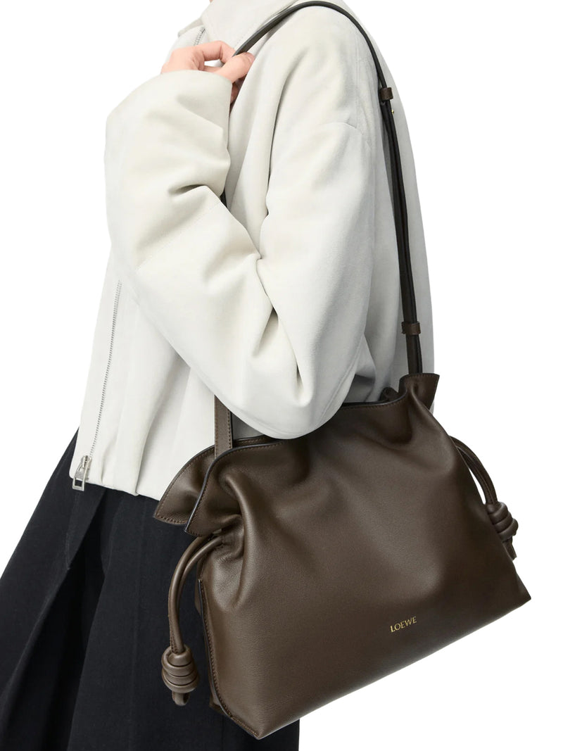 Loewe Women Medium Flamenco Clutch Bag In Calfskin Nappa LOEWE
