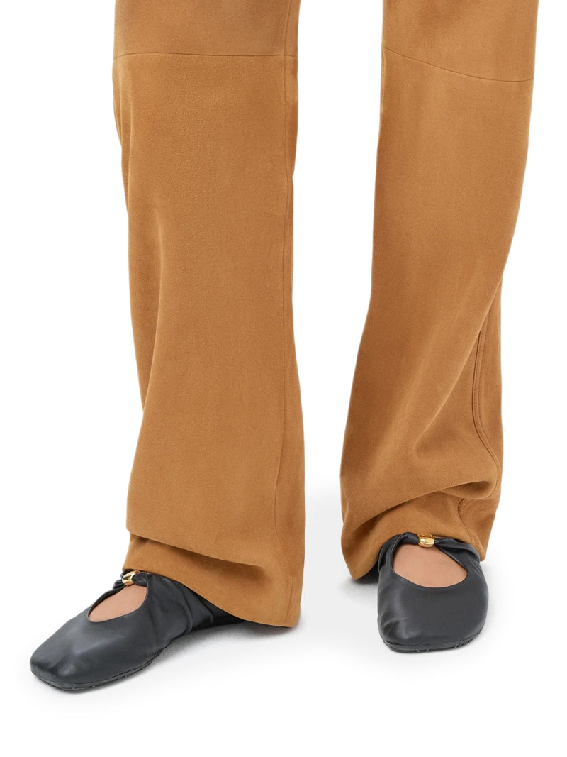 Loewe Women Pebble Ballerinas In Lambskin Nappa LOEWE